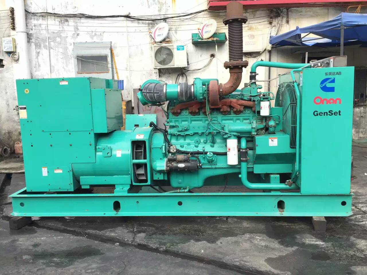 濠江租赁发电机-柴油发电机不正常冒烟的原因