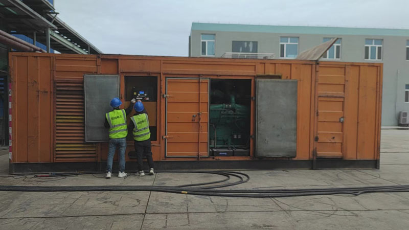 濠江如何检查柴油发电机组的机油油位?